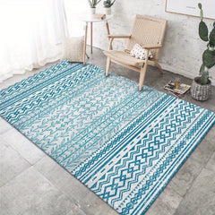 Moroccan Area Rug Soft & Anti Fatigue Machine Washable