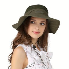 Adjustable Bucket Hat Mesh Summer Boonie Hat