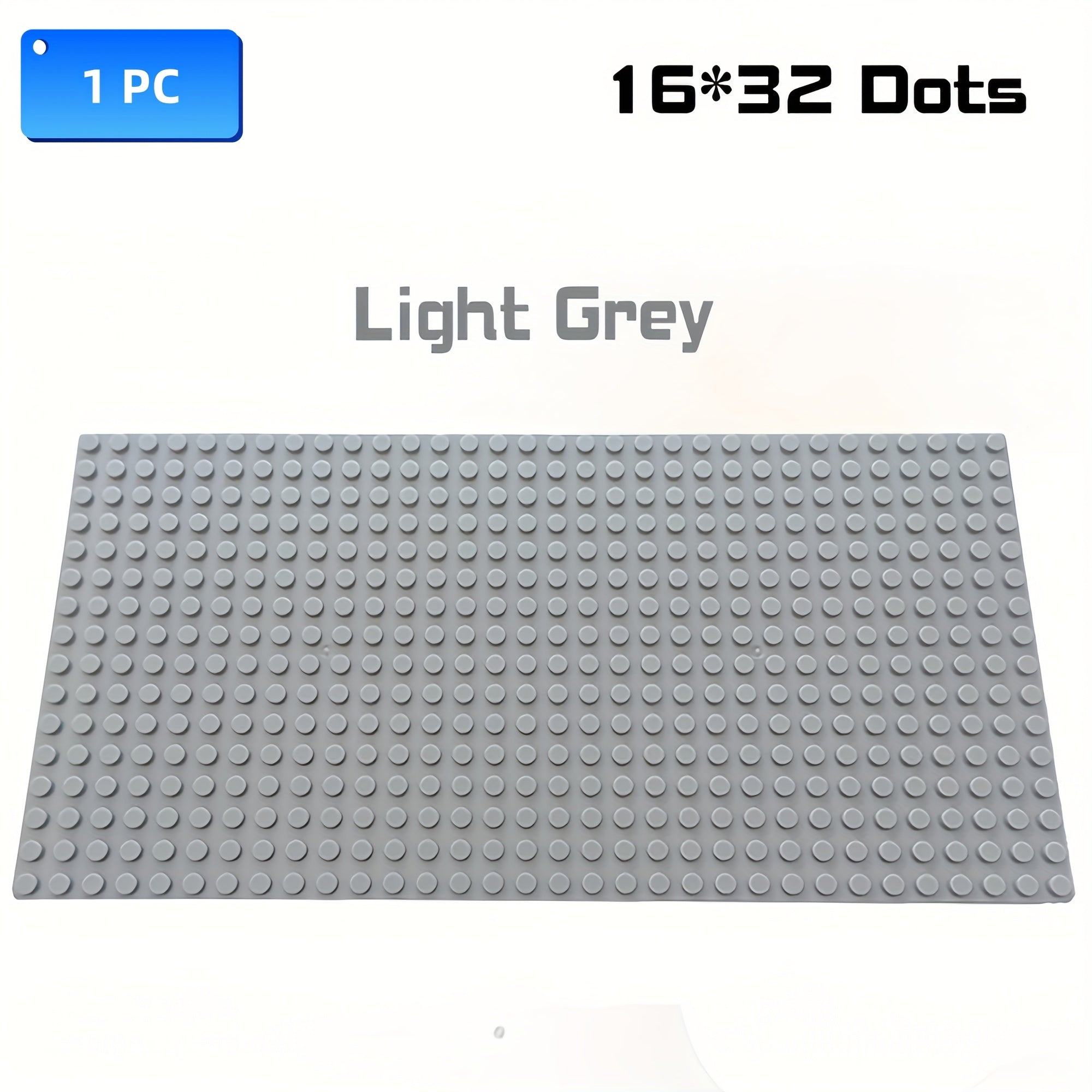 32x16 Dots Building Bricks Baseplate - Durable Base for Toys