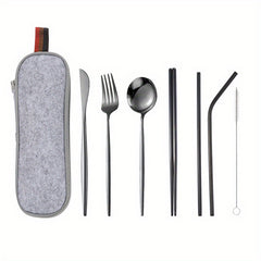 Stainless Steel Cutlery Set for Travel Camping