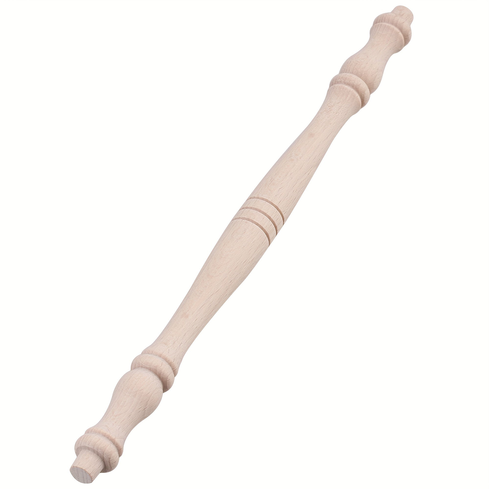 4pcs Wooden Baluster Spindles - 27.5 inch Crafts Woodworking Furniture H86