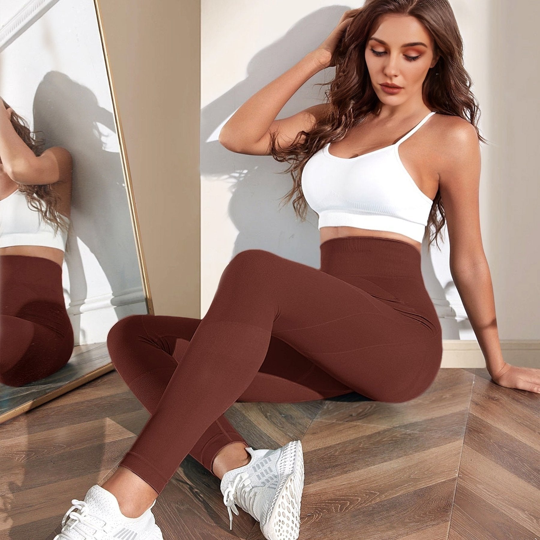 High Waist Seamless Yoga Pants Women's Leggings