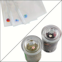 Reflective Laser Small Round Consecutive Numbers Stickers 1-100