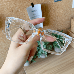 Light Blocking Glasses Square Frame for Women Men