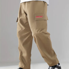 Classic Cargo Pants Men's Drawstring Joggers For Outdoor