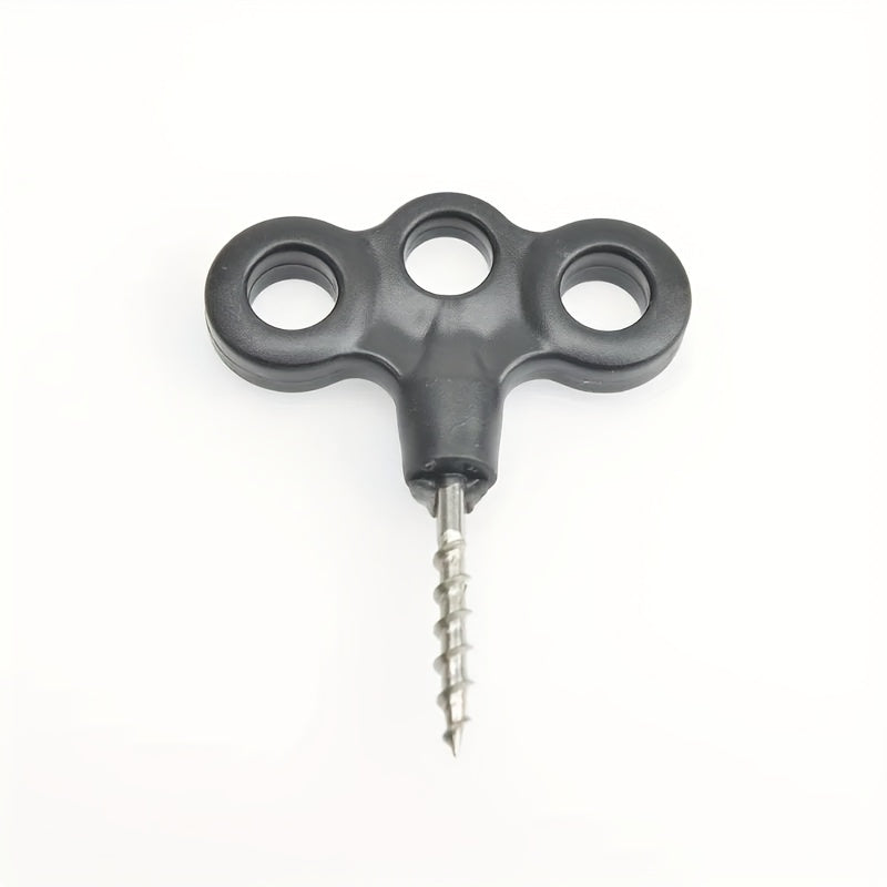 5pcs Plastic Ground Nails Tent Nail Windproof Rope Fixing Buckle