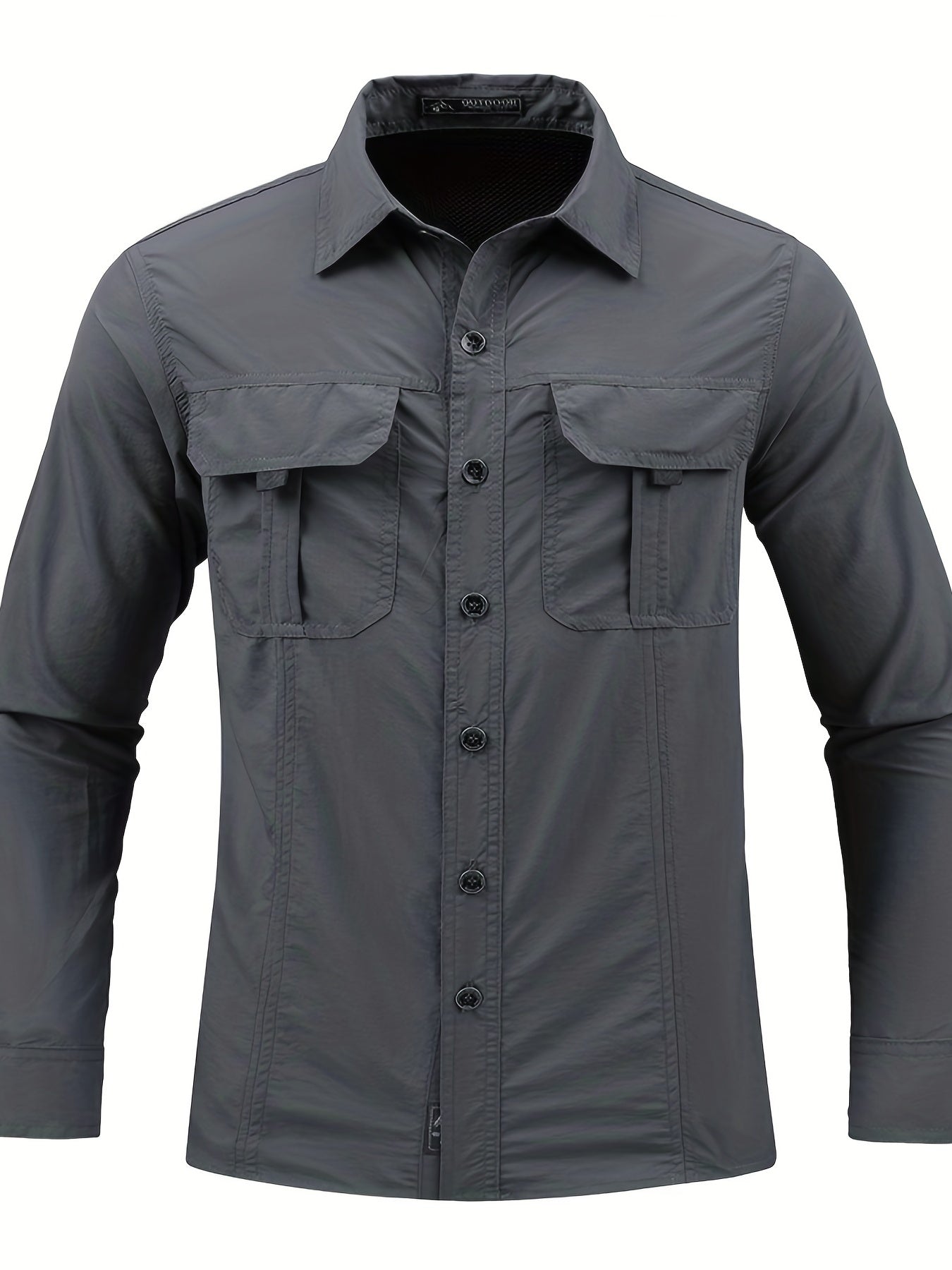 Men's Outdoor Long Sleeve Button Up Shirts