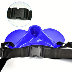 Adjustable Fishing Strap with Rod Holder for Hands-Free Fishing