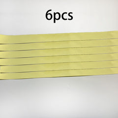 6pcs Padel Tennis Racket Protective Tape Transparent Racquet Frame