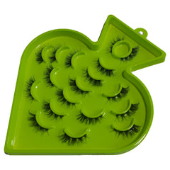 9 Pairs Natural Faux Mink Fluffy False Eyelashes