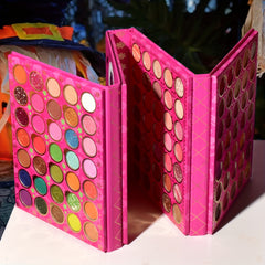 117 Colors Eyeshadow Palette 4 Layers Pearly Matte Bright Tones