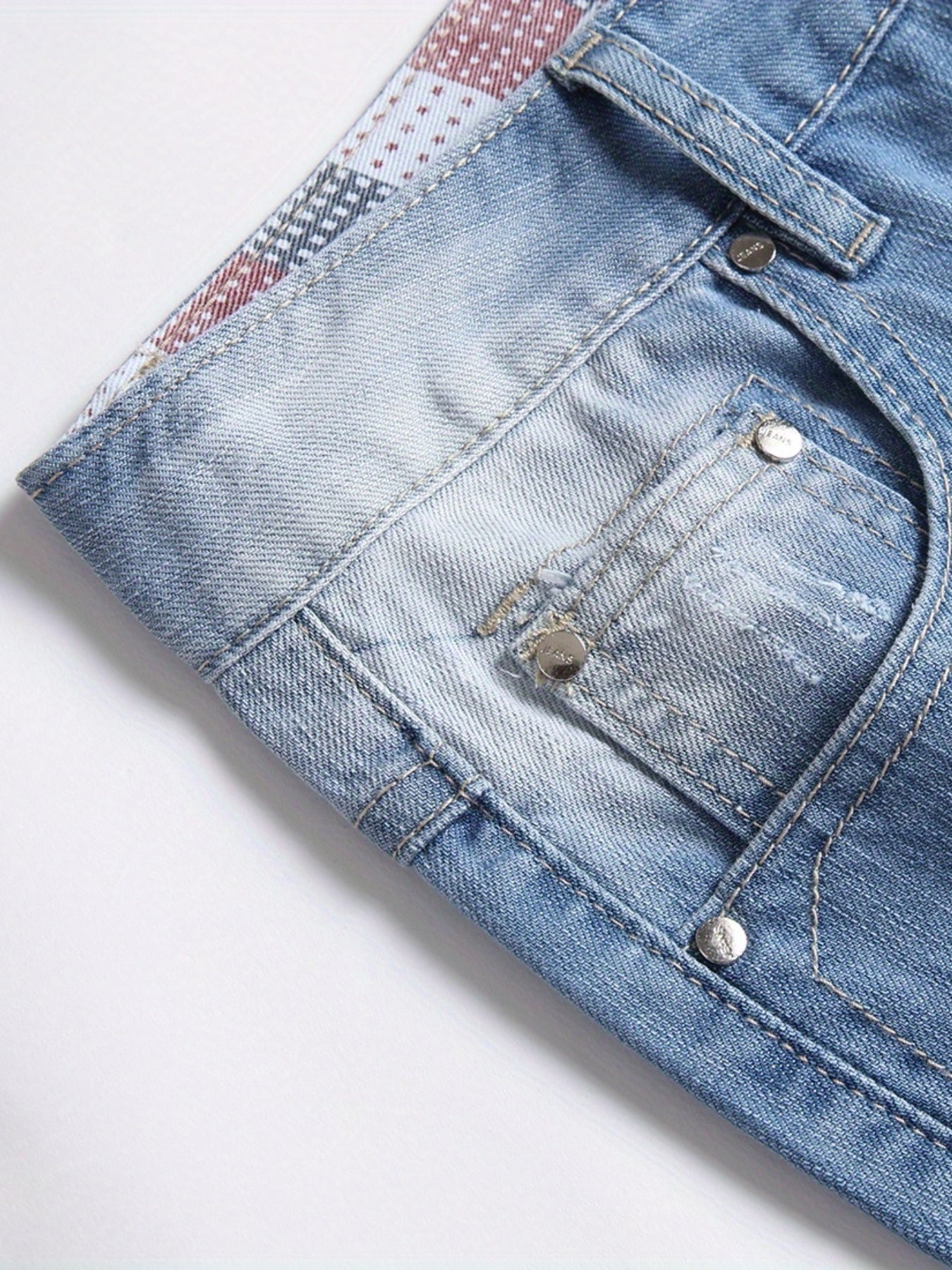 Men's Distressed Denim Shorts for Summer