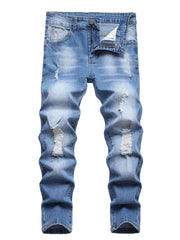Boys Ripped Jeans Denim Pants Spring Autumn Kids Clothes