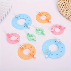 8pcs Pom Pom Knitting Tools Halloween Christmas For Mom Wife