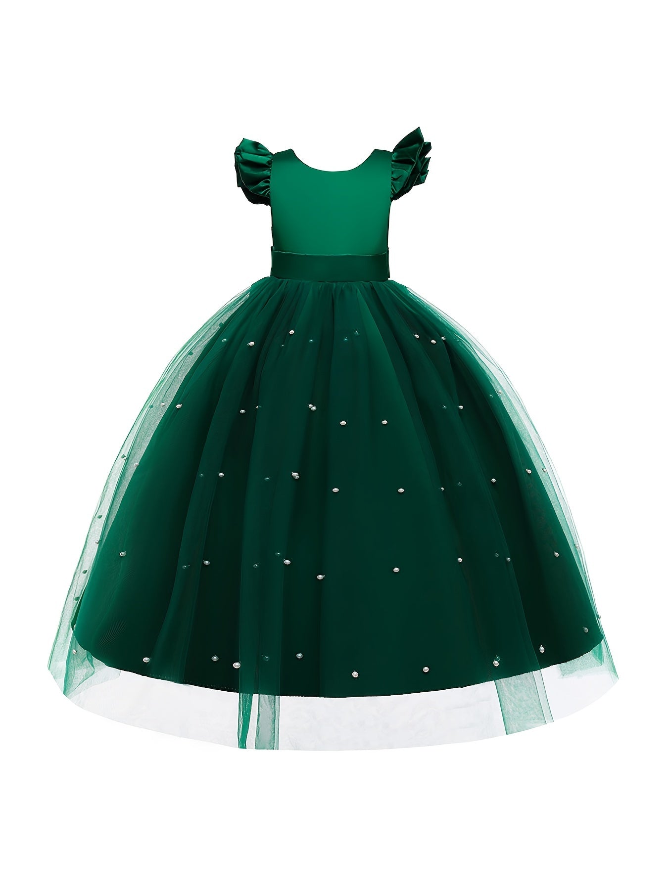 Ruffled Sleeves Princess Dress for Girls