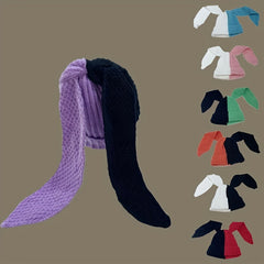 Unisex Knitted Hat With Long Ears for Outdoor Activity