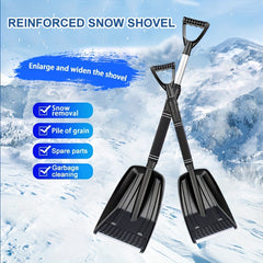 Retractable Snow Shovel Aluminium Alloy Snow Sand Mud Removal Tool