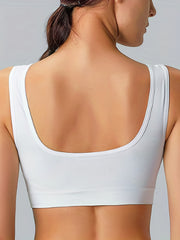 Seamless Wireless Sports Bra Comfy & Breathable Tank