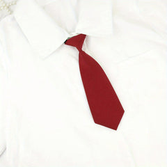 Adjustable Leather Band Small Tie for Men