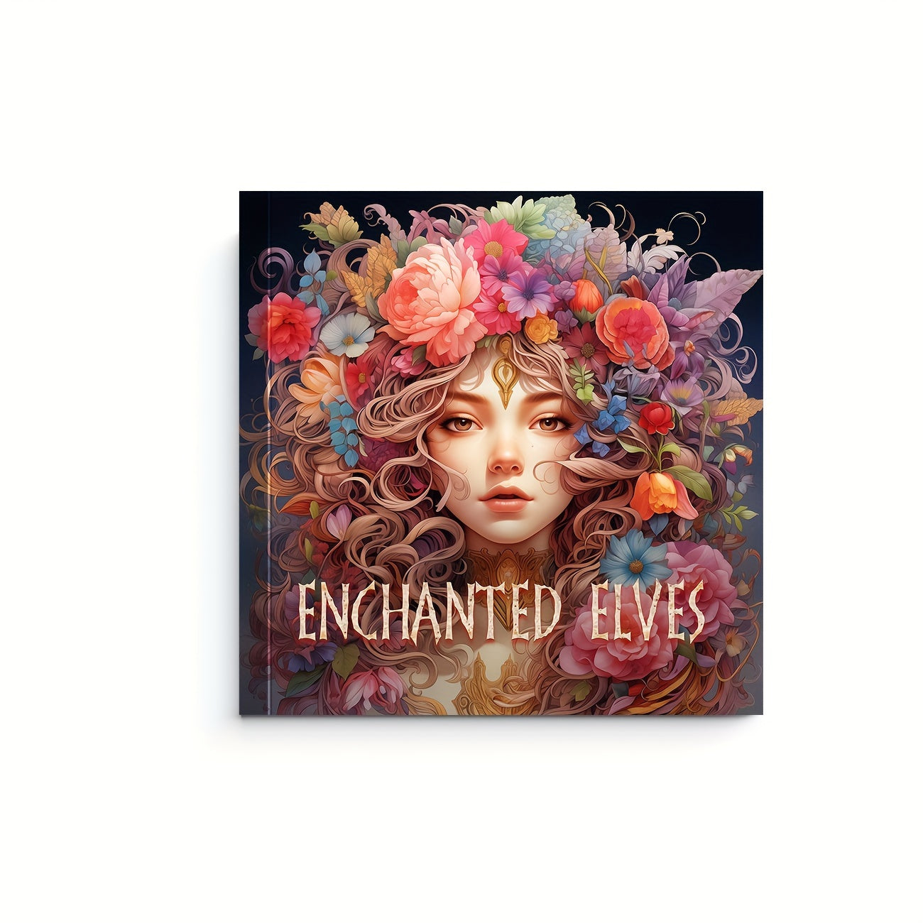 ENASUE Flower Fairies' Wonderland Coloring Book for Adults - 25 Pages