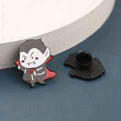Halloween Ghost & Pumpkin Pattern Alloy Brooch Fashion Jewelry Accessory