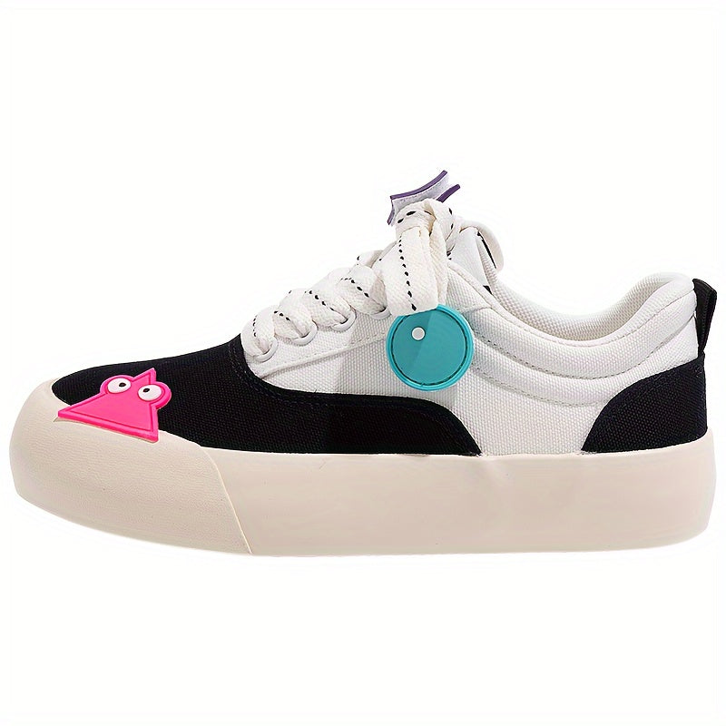 Women's Fashionable Skate Shoes With Charm Comfy & Versatile