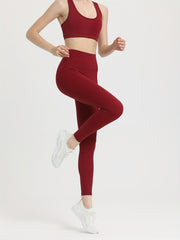 High Waist Seamless Yoga Pants Butt Lifting High Stretch Slimming Yoga Leggings