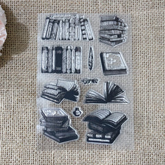 Cartoon Transparent Stamp for Fun Book Decorations