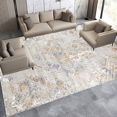 Washable Persian Bohemian Carpet Anti-skid Printed Floor Carpet