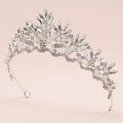 Baroque Crystal Crop Head Jewelry Headband Women's Hair Accessories