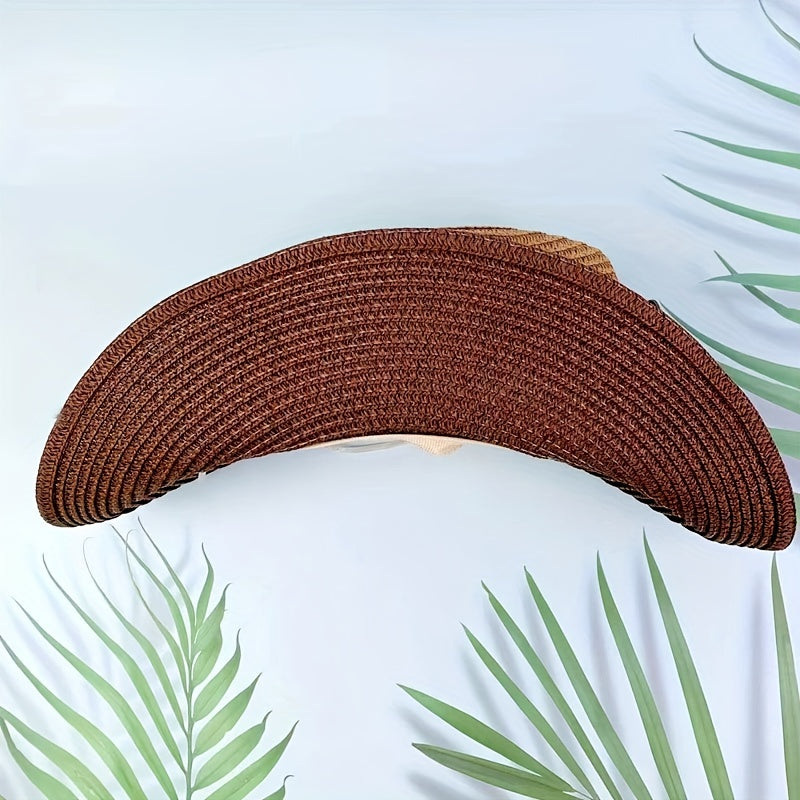 Stripe Cowboy Hat Stylish Sun Hat For Men