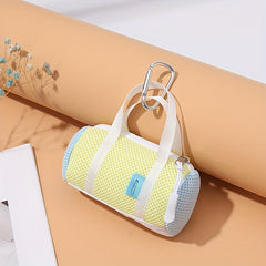Mini Headphone Storage Bag with Keychains for Hiking Running Gym