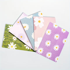 5pcs Mini Creative Notepads 30 Pages Each - 150 Pages in 5 Styles