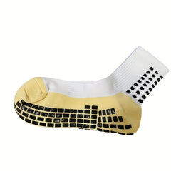 Men's Non-slip Mid Calf Training Socks