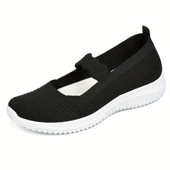 Women's Breathable Mesh Slip On Sneakers Lightweight Outdoor Shoes