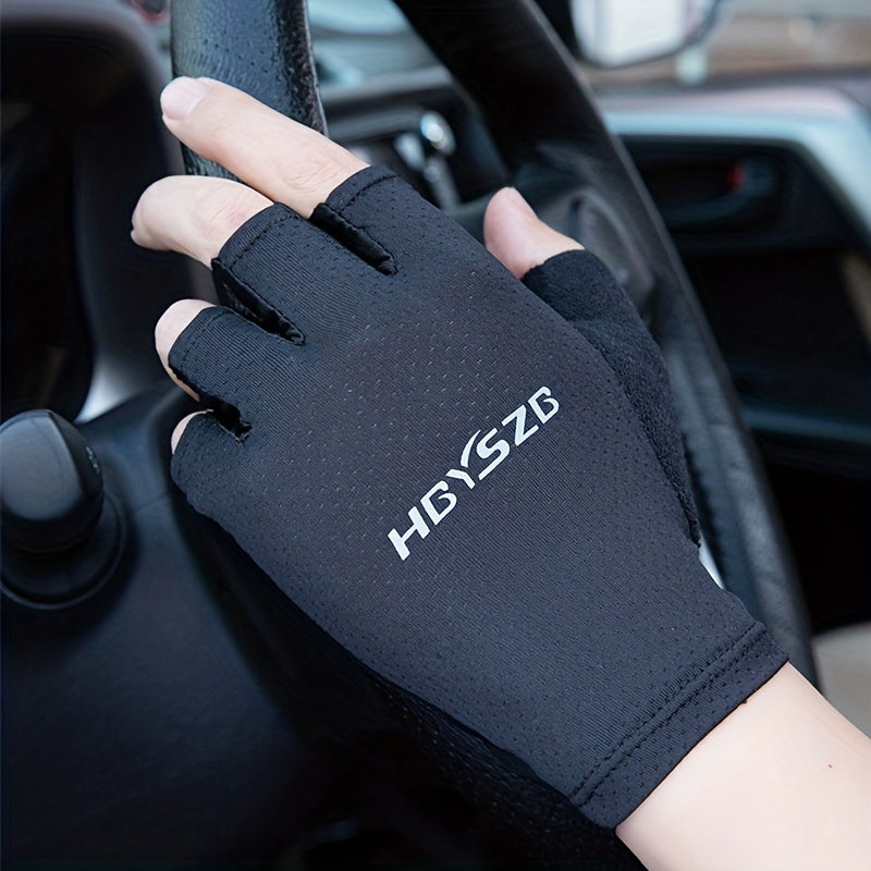 Sun Protection Fishing Gloves Breathable Cycling Gloves Anti Slip Workout Gloves