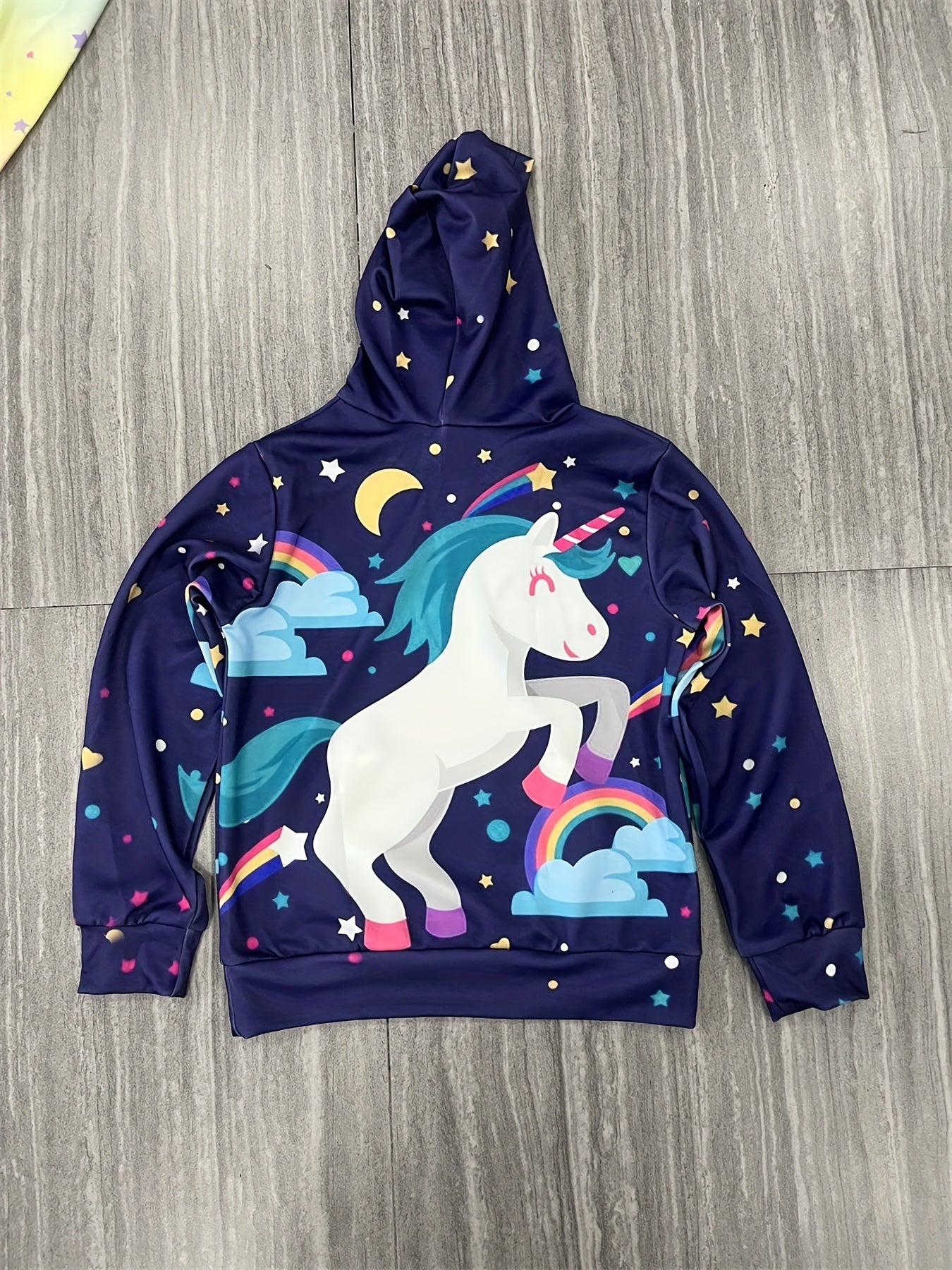 Unicorn Sweatshirt Hoodie for Girls
