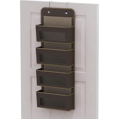 4-Shelf Hanging Closet Organizer - Easy Mount Foldable Wardrobe Storage