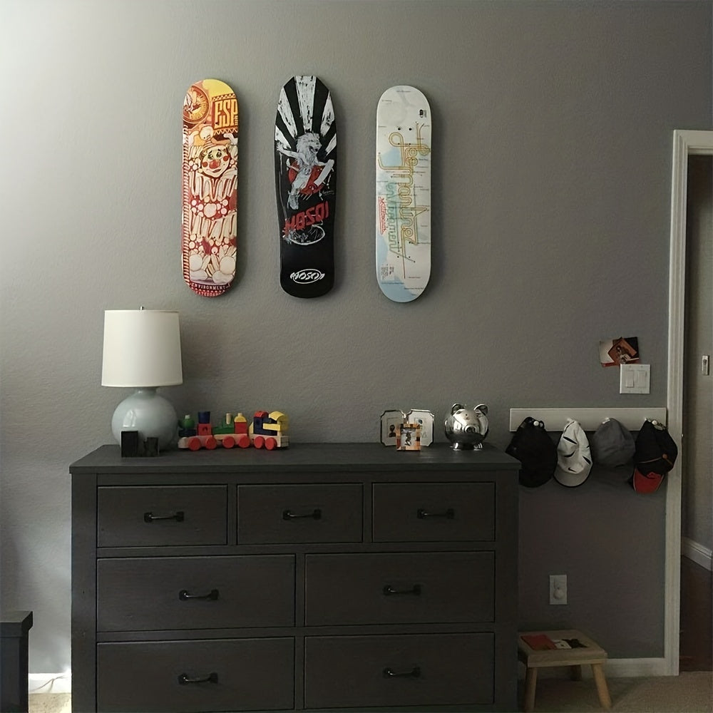 Skateboard Wall Mount - Floating Storage & Display