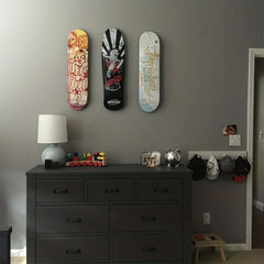 Skateboard Wall Mount - Floating Storage & Display