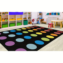 Colorful Classroom Carpets Elementary Kid Rug Educational Carpet