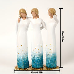 Three Sisters Resin Craft Ornaments - Christmas Thanksgiving Decoration