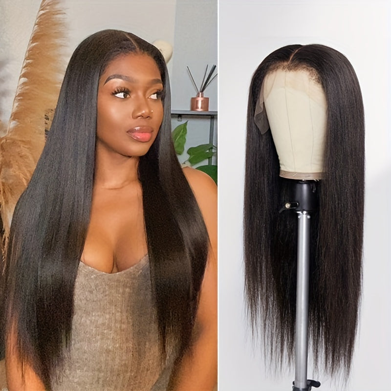 Glueless Kinky Curly 13x4 Lace Front Brazilian Hair Wig