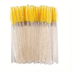 30pcs Crystal Mascara Wands Eyelash Extensions Makeup Applicators