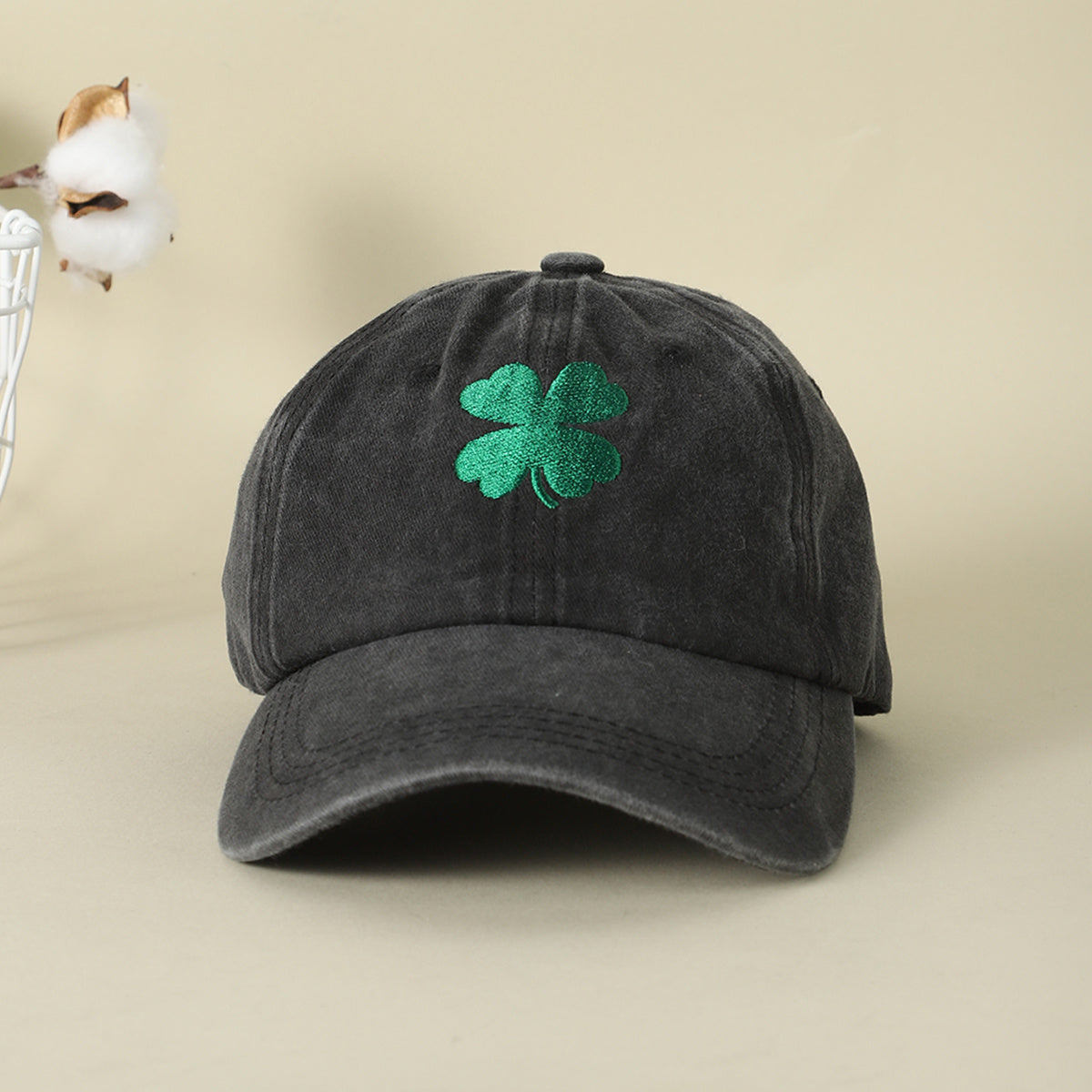 Embroidered Baseball Cap Soft Top Hat Outdoor Sun Hat