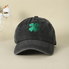 Embroidered Baseball Cap Soft Top Hat Outdoor Sun Hat