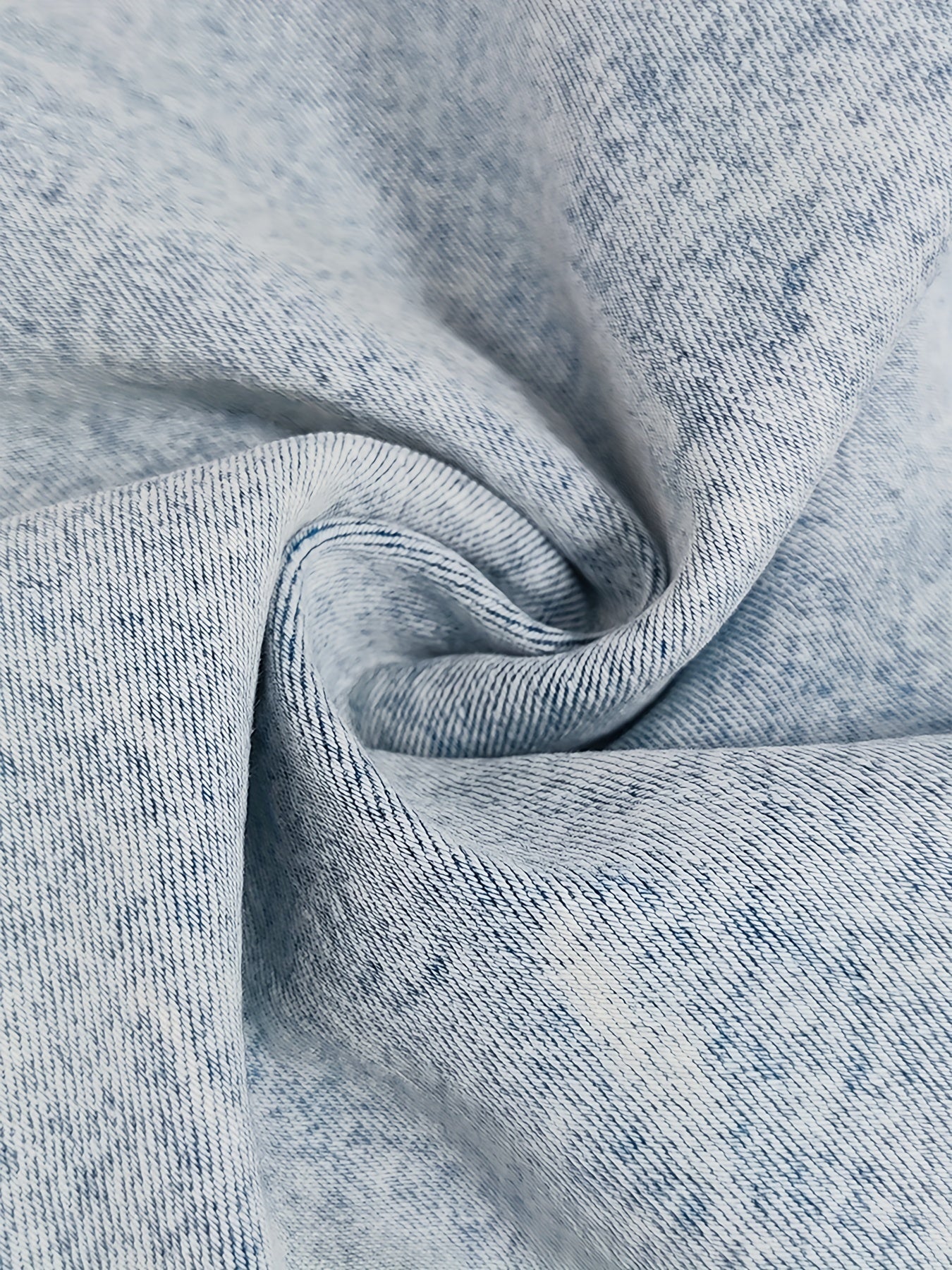 Ripped Button Fly Stretch Jeans
