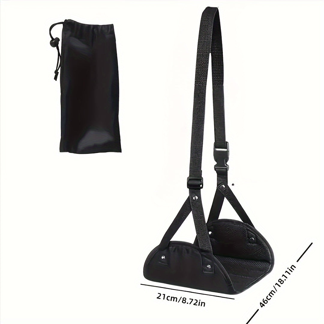 1pc Foot Rest Perfect For Airplane Or Office Foot Hammock Travel Accessories