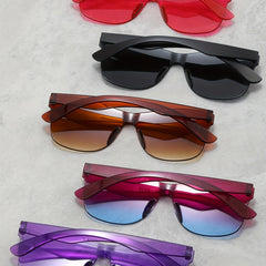 5 Pairs Rivet Sunglasses Men's Sheet Personality