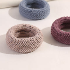12pcs Solid Hair Tie